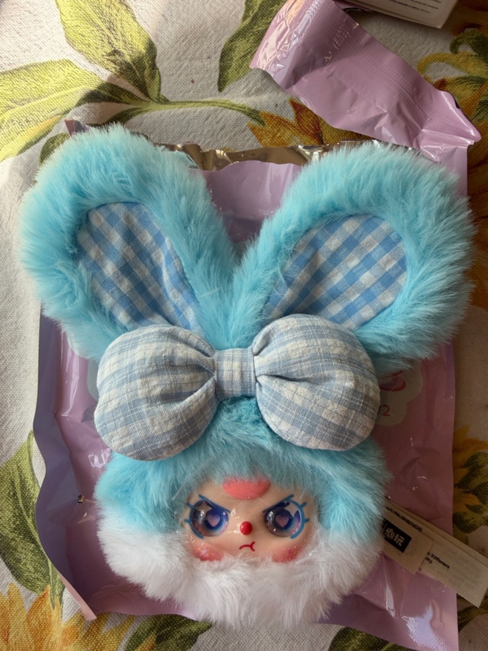 🩵 BABY THREE VANITY MIRROR V2 BAG CHARM KEYCHAIN 🩵 NWT 🩵 - Picture 5 of 16